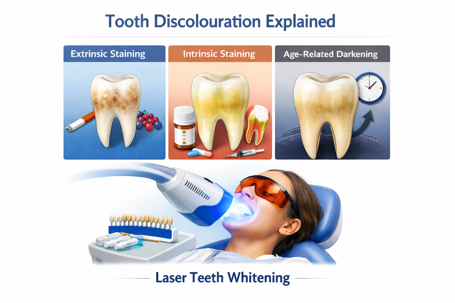 Tooth Discolouration Explained
